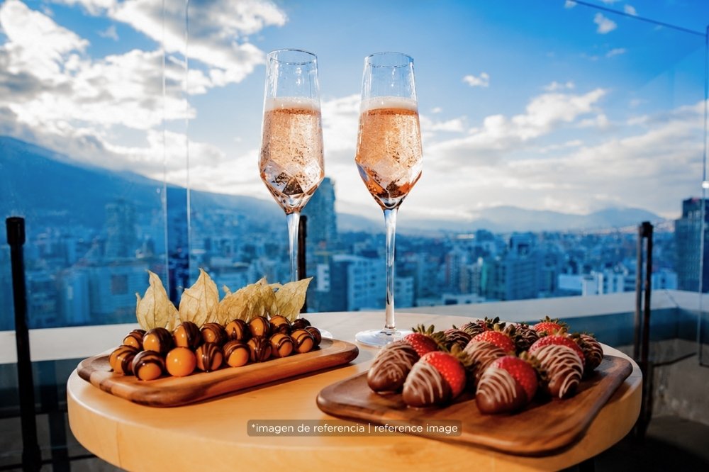 Chocolate, Frutas & Espumosos | Chocolate, Fruit & Sparkling Wine · 45 min
