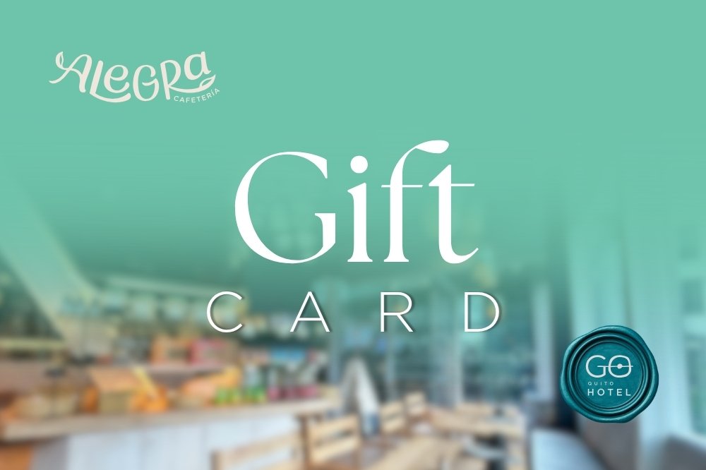 Gift Card Alegra Cafetería